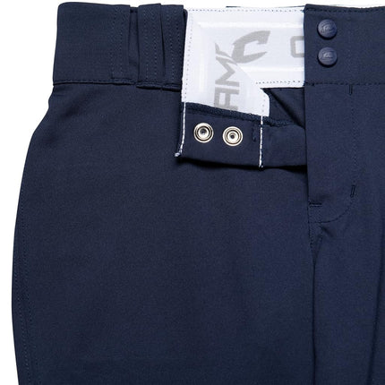 Champro Women's Polyester Softball Tournament Traditional Low-Rise Pant, Navy, Medium