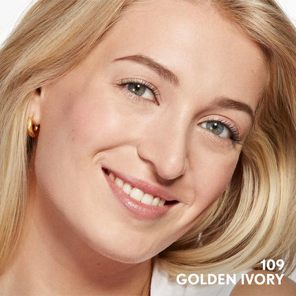 CoverGirl Clean Invisible, Golden Ivory, Foundation, Blendable Formula, Buildable Coverage, Lightweight, Natural Finish, Non-Comedogenic, 30ml