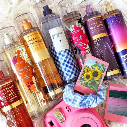 Bath & Body Works Signature Collection PINK CHIFFON Fine Fragrance Mist 8 oz / 236 mL