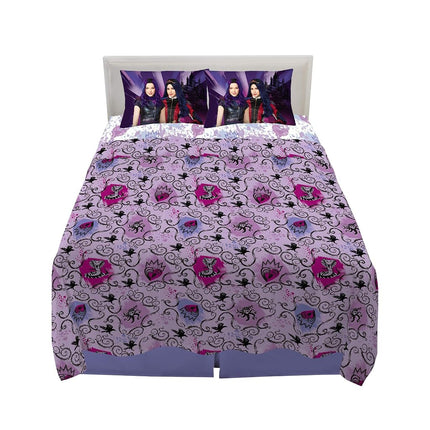 Parure de draps super doux Franco Kids, grand lit, Disney Descendants 3