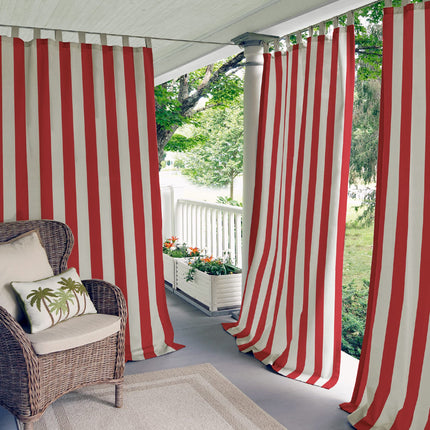 Elrene Home Fashions Highland Stripe Indoor/Outdoo