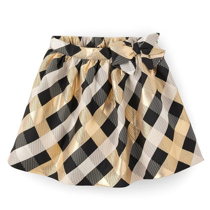 Gymboree Filles et Fillettes Jupes Mode Saisonnières, Noir/Neige, 12