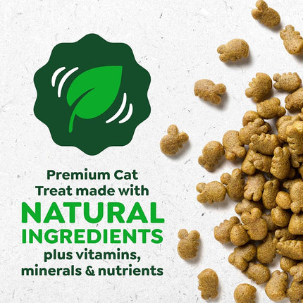 Feline GREENIES Natural Dental Care Cat Treats Oven Roasted Chicken Flavor, 21 oz. Tub