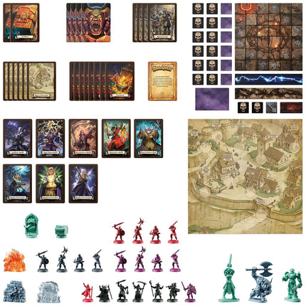 Avalon Hill HeroQuest Wizards of Morcar Quest Pack (Requires HeroQuest Game System) - English Version, Blue, Red, Black