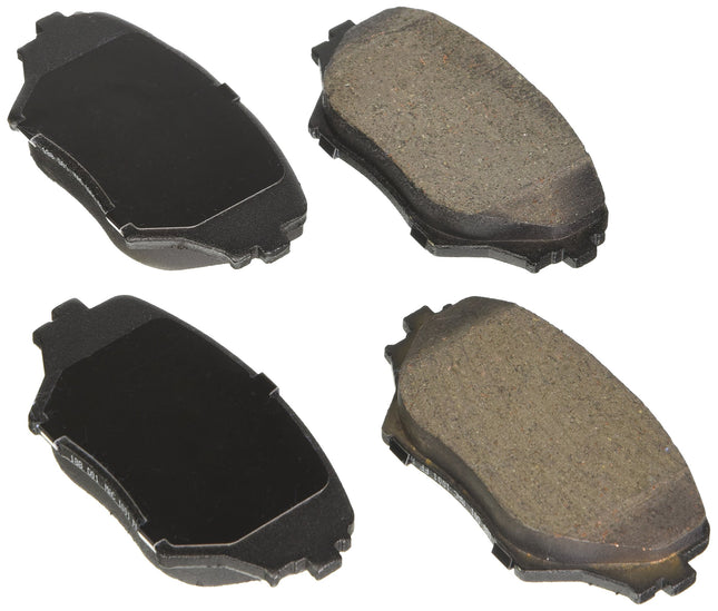 BOSCH BE862H Blue Ceramic Disc Brake Pad Set with 