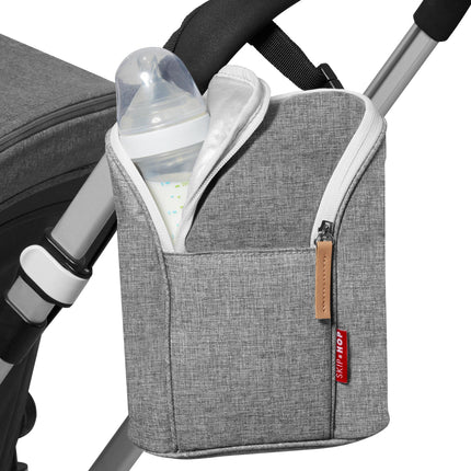 Bolsa para dos biberones Skip Hop Grab and Go, gris melange