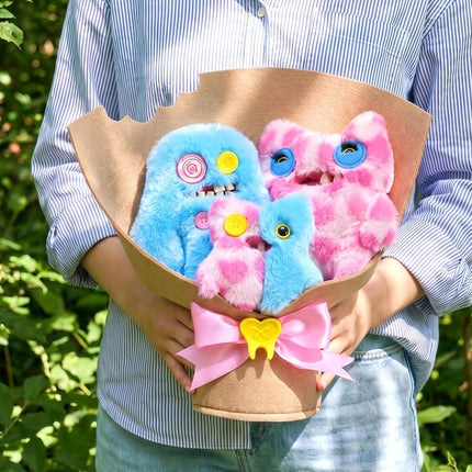Fuggler Bouquets: 2x9 Inch + (Sasquoosh, Stinkface, Squooshface) by ZURU