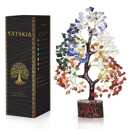 Chakra Tree of Life - Crystal Tree for Positive En