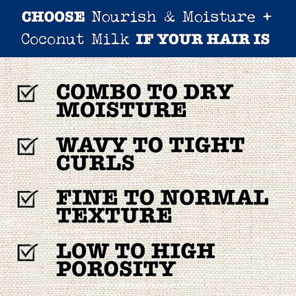 Maui Moisture Nourish & Moisture + Hydrating Coconut Milk Conditioner For Dry Hair 385mL
