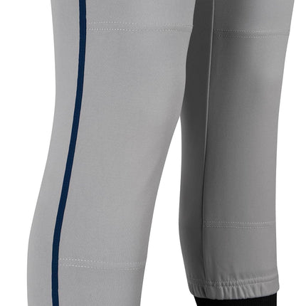Pantalon de softball Champro Tournament coupe basse pour femme avec passepoil latéral