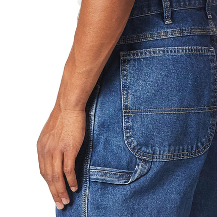 Dickies Jean de carpintero de ajuste recto relajado para hombre, azul índigo, 36W x 32L