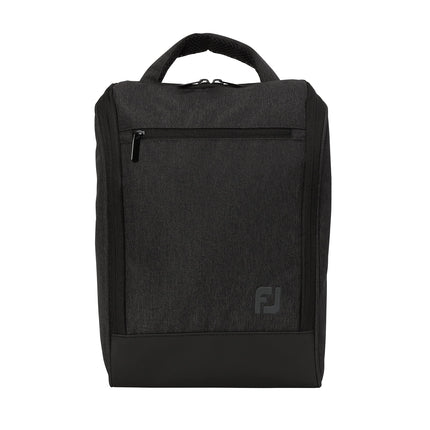 FootJoy Deluxe Shoe Bag, Charcoal/Black, 9.5x13x5,
