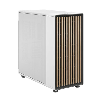 Fractal Design North XL Chalk White Mesh- three 140mm Aspect PWM fans included- Type C USB- EATX airflow full tower PC gaming case