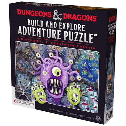 Spin Master Games Dungeons & Dragons 1000 Piece Puzzle for Adults and Kids Ages 12+