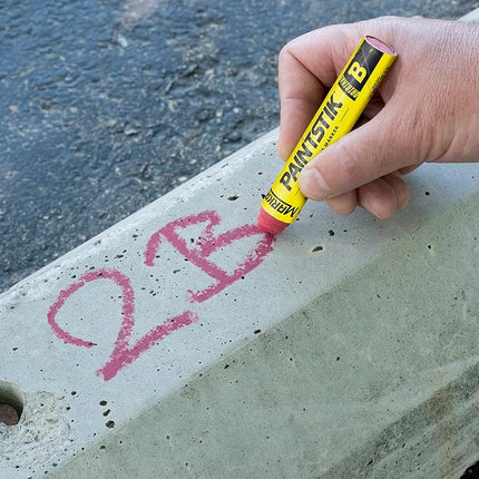 Markal 80227 B Paintstik Solid Paint Ambient Surface Marker, Pink (Pack of 12)