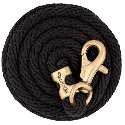 Weaver Leather Poly Lead Rope, Black, 5/8" x 10'