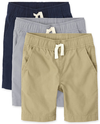 The Children's Place Boys' Pull On Jogger Shorts, 