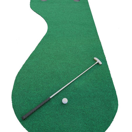 PUTT-A-BOUT Grassroots Par Three Golf Putting Green (9-feet x 3-feet)