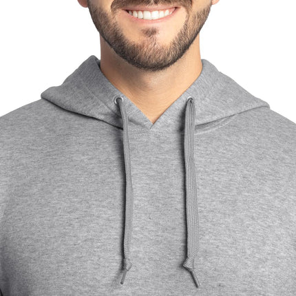Fruit of the Loom Unisex's Eversoft Fleece Hoodies, Full Zip, Moisture Wicking & Breathable, Sizes S-4x Shirt, Grey Heather Pullover, S