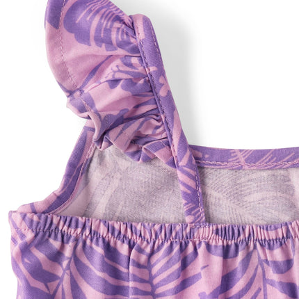 The Children's Place Girls' and Toddler Short Sleeve Everyday Dresses, Lovely Lilac, 5T