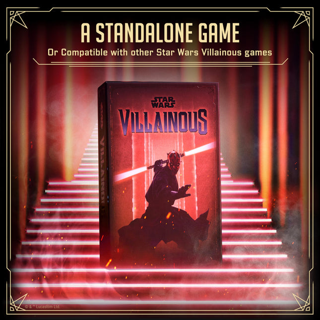 Ravensburger Star Wars Villainous Expandalone 2 Juego de Mesa y Cartas de Estrategia Familiar para Mayores de 10 Años