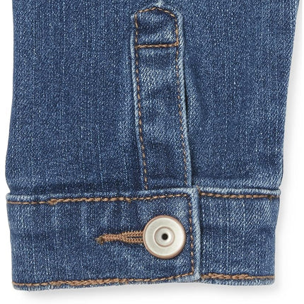 Blouson en jean The Children's Place pour filles, couleur Azure Wash, taille TG