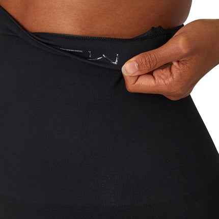 Maidenform Women's Seamless High Waist Shapewear, Soft & Lightweight Firm Control Shaping Brief, Black, Medium