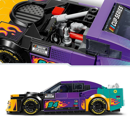 LEGO Speed Champions NASCAR Next Gen Chevrolet Camaro ZL1 Race Car Toy, Vehicle Playset for 9 Plus Year Old Boys & Girls, Kids' Bedroom Decoration, Birthday Gift Idea 76935