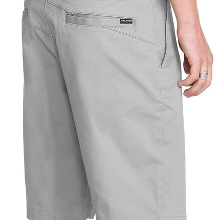 Volcom Men's Vmonty Stretch Chino Short, Moonbeam