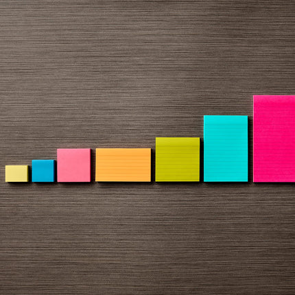 Post-it, 76x127 mm, 5 Blocs, Les Notes Adhésives Préférées des Américains, Collection Fantaisie Florale, Couleurs Vives, Se Décollent Proprement, Recyclables (635-5AU)