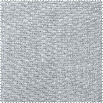 HPD Half Price Drapes Cortinas opacas de lino sintético - 84 pulgadas de largo, cortinas de lino extra anchas de lujo para dormitorio y sala de estar (1 panel), 100W x 84L, gris brezo