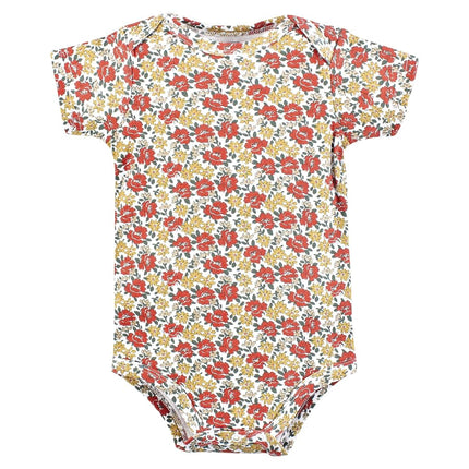 Hudson Baby Unisex Baby Cotton Bodysuits, Hello Beautiful, 9-12 Months