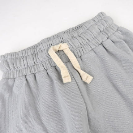 HonestBaby Multipack de Conjuntos de Sudadera con Capucha y Pantalón de Chándal de Algodón Orgánico para Bebés, Niños Pequeños, Niños y Niñas, Unisex, Gris, 0-3 Meses