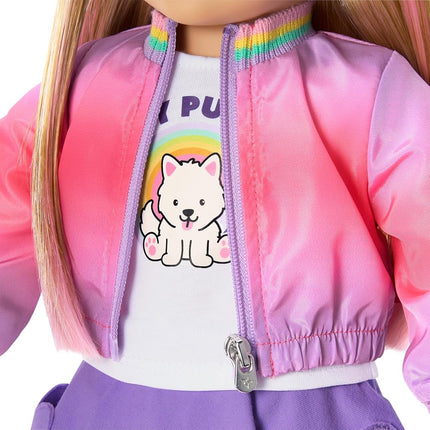 American Girl Summer’s Waggy Pup Tails Outfit for 18-inch Dolls (Girl of The Year 2025)