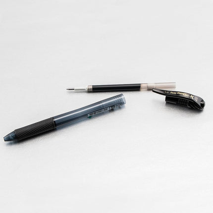 Pentel EnerGel-X Retractable Pen, 0.7 mm Tip - Black, Pack of 12, BL107-A