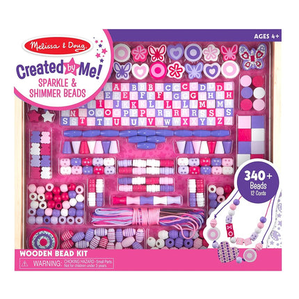 Melissa & Doug Deluxe Collection - Wooden Bead Set