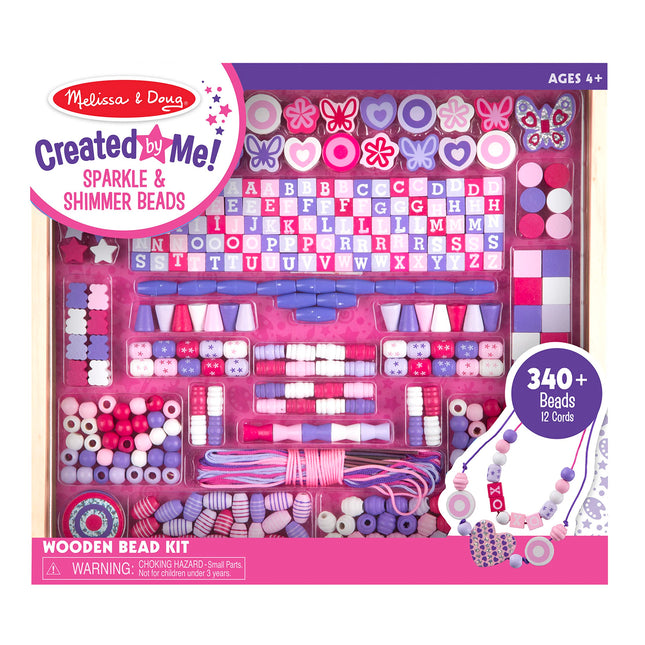Melissa & Doug Deluxe Collection - Wooden Bead Set