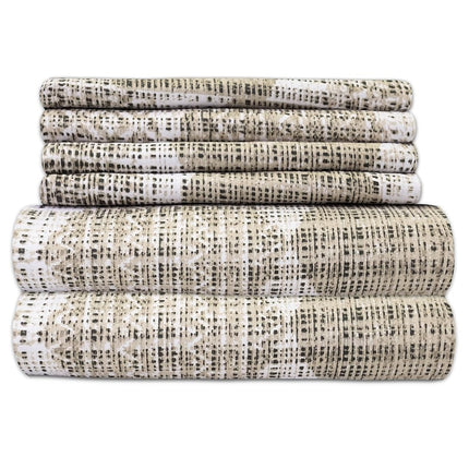 Sweet Home Collection King Size Bed Sheets - 6 Pie