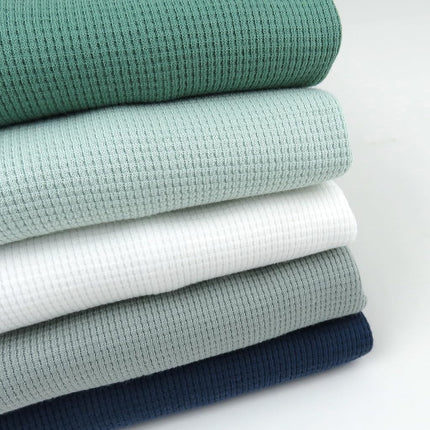 HonestBaby Paquete de 5 Camisetas de Manga Larga Tipo Henley de Waffle 100 % Algodón Orgánico para Bebés y Niños Pequeños, Unisex, Good Natured, 12 Meses