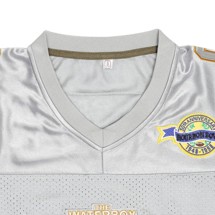 Phoneutrix Bobby Boucher #9 The Waterboy Adam Sandler Movie Mud Dogs Bourbon Bowl Football Jersey