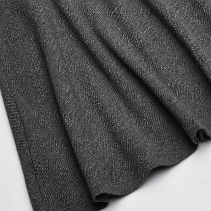 Robe polo piquée à manches courtes The Children's Place pour filles, Gris chiné, TP