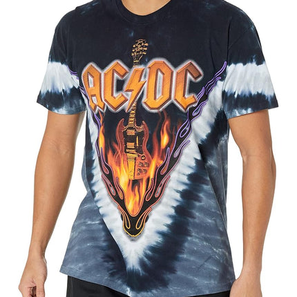 Liquid Blue Mens Ac/Dc Hell's Bells V Short Sleeve