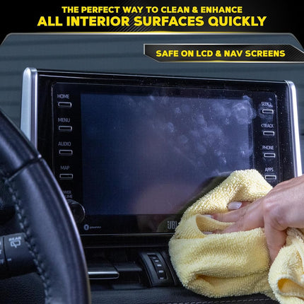 Meguiar's Quik Interior Detailer - Perfect for Car Interior Detailing - Quick and Easy Cleaning That's Safe on Plastic, Vinyl, Leather and More - Car Interior Cleaner and Protectant - 24 Oz