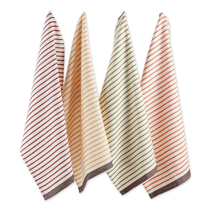 DII Decorative Embellished Dish Towel Set, Cotton,