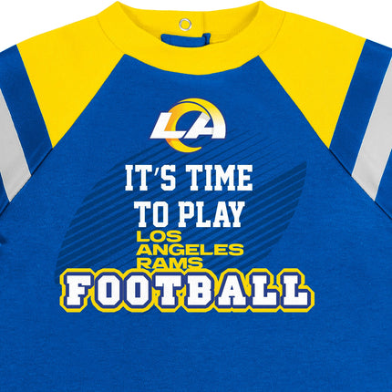 Pyjama une pièce Gerber unisexe pour bébé NFL avec pieds, couleur de l'équipe, 3-6 mois