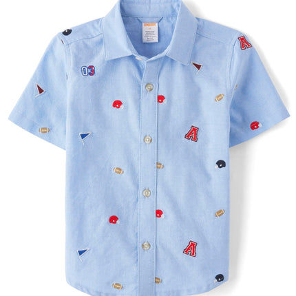 Gymboree,and Toddler Short Sleeve Button Up Shirts