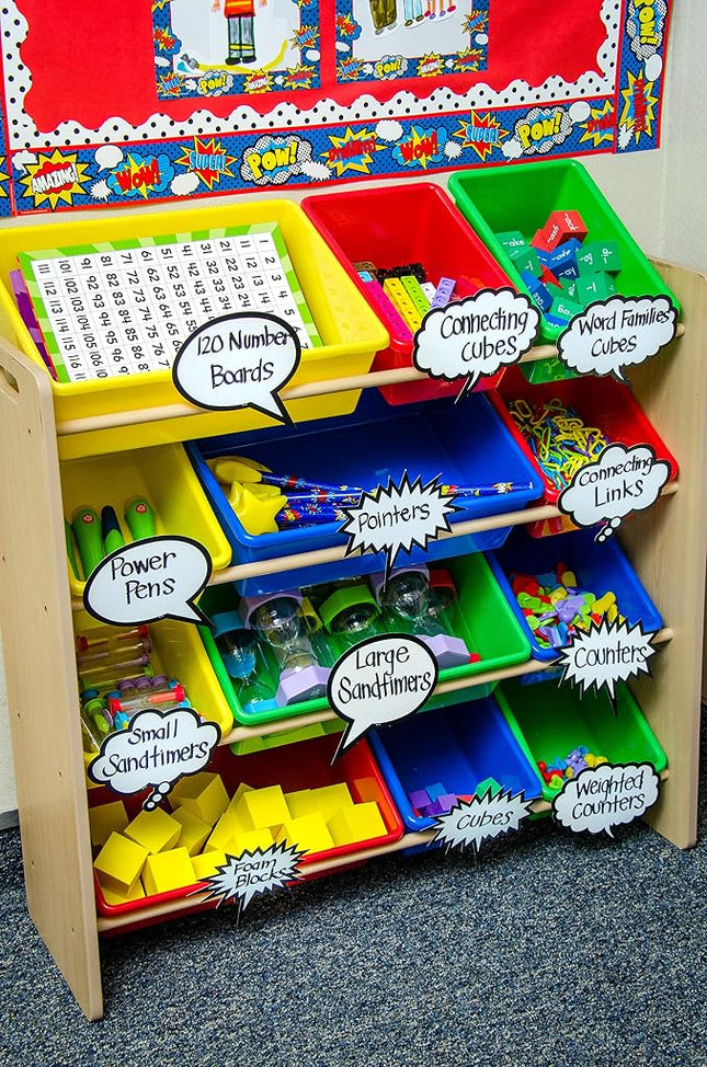 Teacher Created Resources Black and White Speech/Thought Bubbles Accents (5592)
