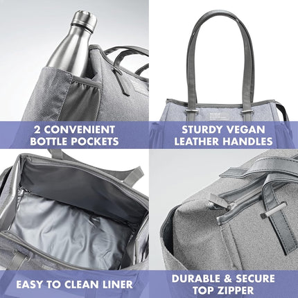 Fit & Fresh Copley Insulated Lunch Bag for Women w/Containers
