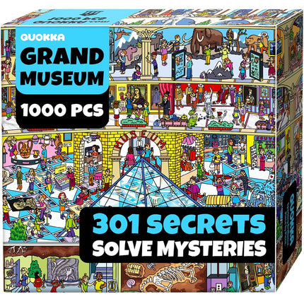 QUOKKA 1000 Piece Puzzle for Adults Grand Museum –
