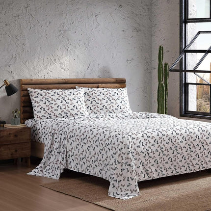 Wrangler - Sheet Set, Breathable & Wrinkle Resistant Bedding, Includes Matching Sham & Pillowcases, Yellowstone Inspired, Western Home Decor (Boots N Hats Black, Queen)